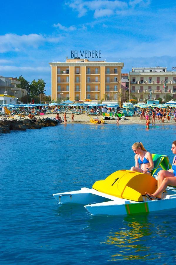 Hotel Belvedere Misano Adriatico Esterno foto